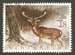 Stamps United Kingdom -  1591 - Venado