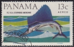 Stamps : America : Panama :  Pez vela