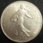 monedas de Europa - Francia -  1971 (Anverso)