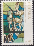 Stamps Poland -  Vidrieras