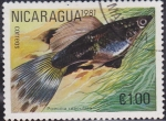 Stamps Nicaragua -  Pez