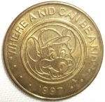 monedas de America - Estados Unidos -  1997 (Reverso) Token