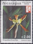 Stamps Nicaragua -  Orquidea