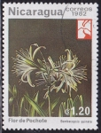 Stamps Nicaragua -  Flor de Pochote
