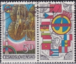 Sellos de Europa - Checoslovaquia -  Cosmos