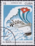 Stamps : America : Cuba :  Barco