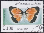 Stamps : America : Cuba :  Mariposa