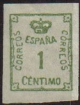 Stamps Spain -  ESPAÑA 1920 291 Sello Nuevo Corona y Cifra
