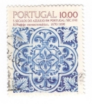 Stamps Portugal -  Cinco siglos de azulejos en Portugal. Monocromático