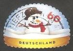 Stamps Germany -  2927 - Muñeco de nieve en una bola de nieve