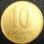 monedas de America - Argentina -  1994 (Reverso)