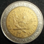 monedas de America - Argentina -  1994 (Reverso)