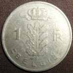 monedas de Europa - B�lgica -  1956 (Reverso)