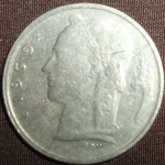 monedas de Europa - B�lgica -  1969 (Anverso)