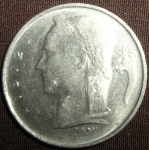 monedas de Europa - B�lgica -  1972 (Anverso)
