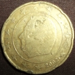 monedas de Europa - B�lgica -  2002 (Anverso)