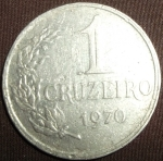 monedas de America - Brasil -  1970 (Reverso)