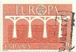 Stamps Spain -  SERIE EUROPA-CEPT. 25 ANIVERSARIO. VALOR FACIAL 16Pts. EDIFIL 2756