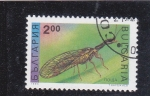 Sellos de Europa - Bulgaria -  Insecto- 