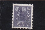 Stamps Norway -  iglesia medieval