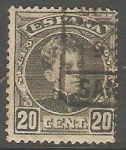 Stamps Spain -  247 - Alfonso XIII