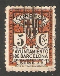 Stamps : Europe : Spain :  11 - Escudo de la ciudad de Barcelona