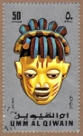 Stamps Asia - United Arab Emirates -  RES-máscara