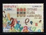 Stamps Spain -  Centenario Real Academia Española