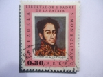 Stamps Venezuela -  Simón Bolívar - Pintura de José Gil de Castro 1825