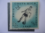 Stamps : America : Costa_Rica :  Juegos Olímpicos de Roma.1960