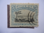 Stamps Costa Rica -  Puerto Limón - Correos y Telégrfos - UPU 1900