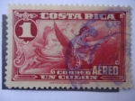 Stamps : America : Costa_Rica :  San Miguel Arcángel.