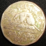 monedas de America - Canad� -  1960 (Reverso)