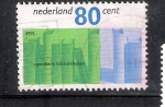 Stamps : Europe : Netherlands :  Bibliotecas públicas