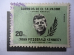 Sellos del Mundo : America : El_Salvador : John Fitzgerald Kennedy