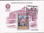 Stamps Spain -  HB - EXFILNA 89