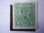 Stamps : America : El_Salvador :  Capitán General, Gerardo Barrios (1859-1865)-Presidente (1859-1863)