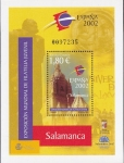 Stamps Spain -  HB - Exposicion Mundial de Filatelia Juvenil España 2002