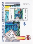 Stamps Spain -  HB - XXV Aniversario de la Constitución Española