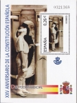 Stamps Spain -  HB - XXV Aniversario de la Constitución Española