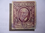 Stamps : America : Guatemala :  U.P.U. 1926- Lorenzo Montufar.