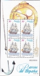 Stamps : Europe : Spain :  HB - Barcos de epoca