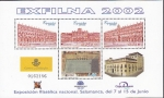 Stamps Spain -  HB - EXFILNA 2002