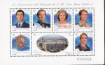 Stamps : Europe : Spain :  HB - 25 Aniversario del Reinado de S.M. Don Juan Carlos I