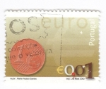 Sellos de Europa - Portugal -  Moneda de 1 centimo