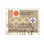 Stamps Portugal -  Juegos olímpicos de Tokio 1964