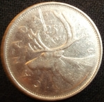 monedas del Mundo : America : Canad� :  1969 (Reverso)
