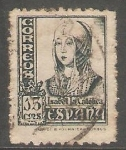 Stamps Spain -  820 - Isabel La Católica
