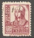 Stamps Spain -  822 - Isabel La Católica