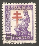 Stamps Spain -   1008 - Pro tuberculosos